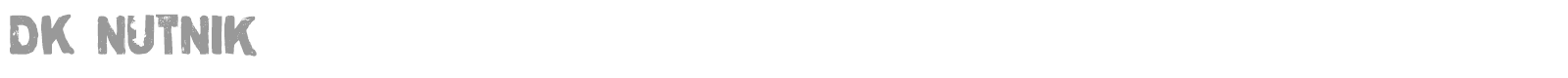 DK Nutnik font preview
